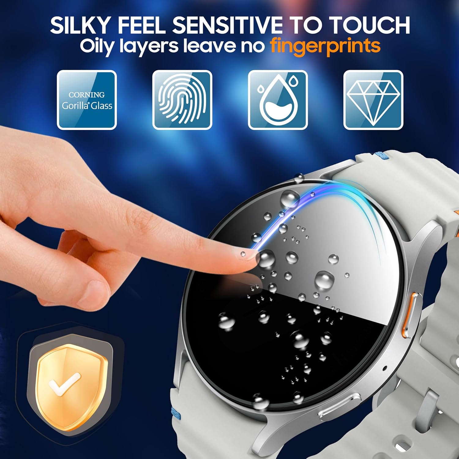 3pcs for Samsung Galaxy Watch  - Privacy Screen Filter avis et prix